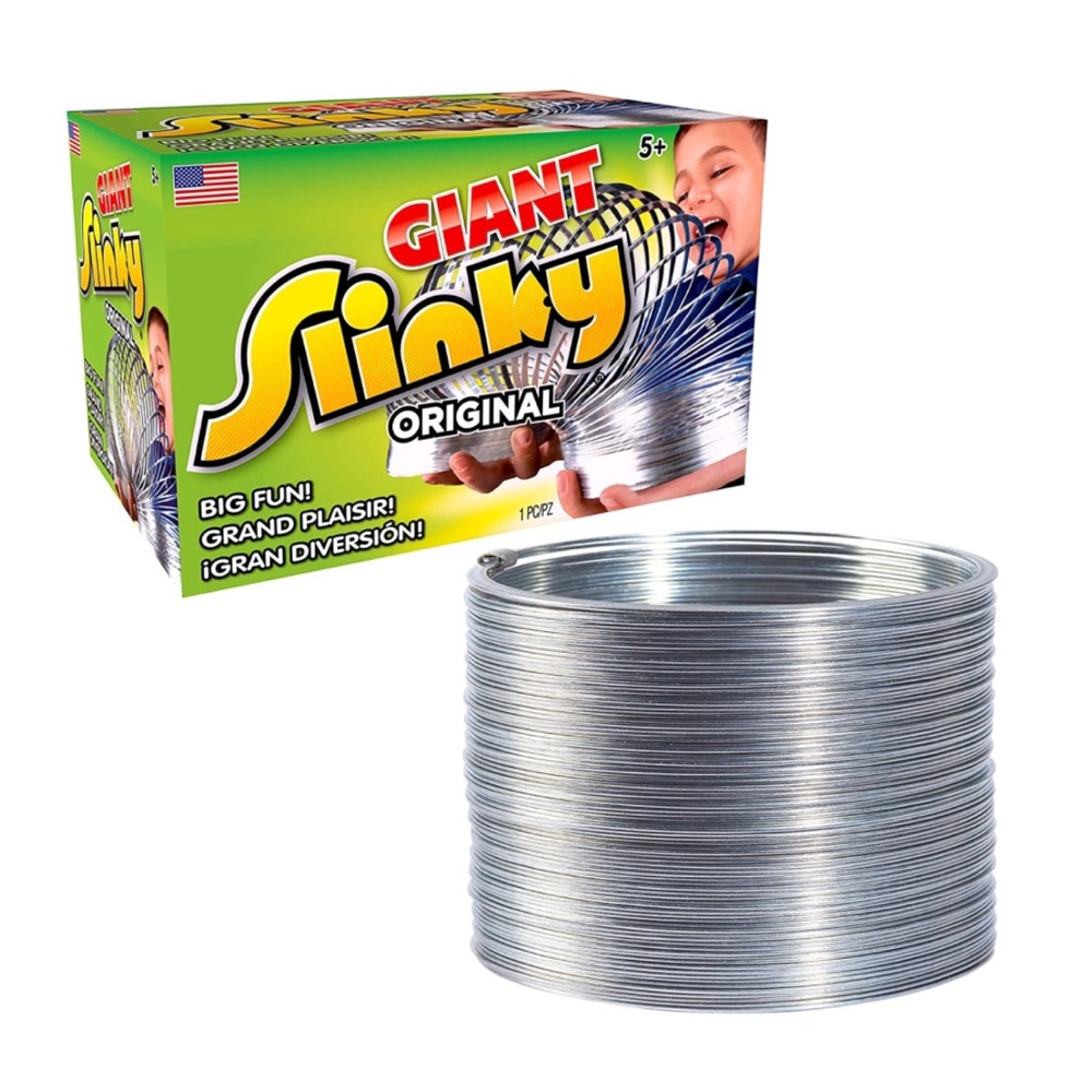 New The Original Giant Slinky Walking Spring Toy, Metal Slinky, Party Favors